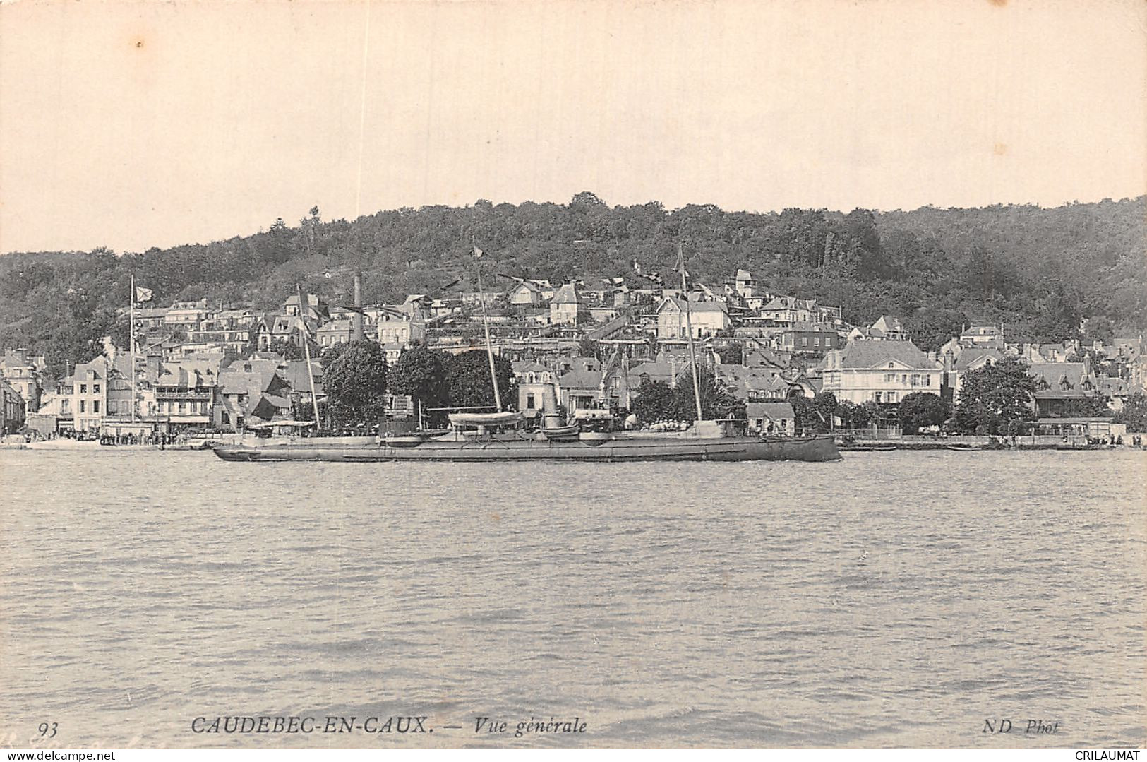 76-CAUDEBEC EN CAUX-N°T5036-F/0003 - Caudebec-en-Caux