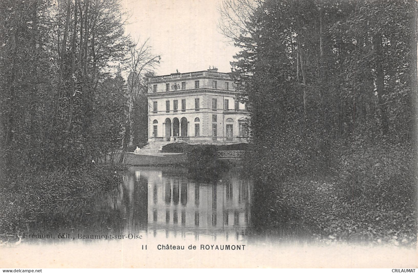 95-ASNIERES SUR OISE ROYAUMONT-N°T5036-D/0395 - Asnières-sur-Oise