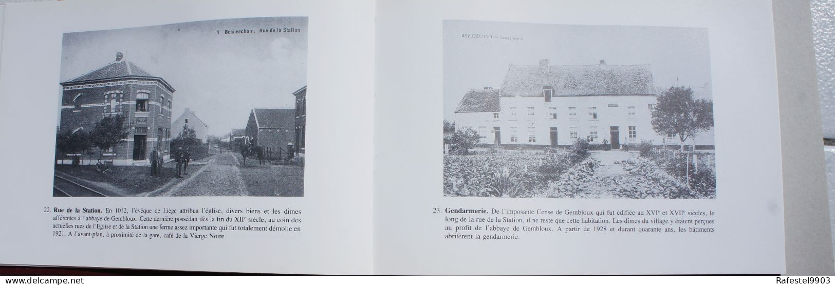 Livre BEAUVECHAIN Autrefois  Nodebais Tourinnes La Grosse L'Ecluse Hamme Mille Brabant Wallon Cartes Postales - Belgien