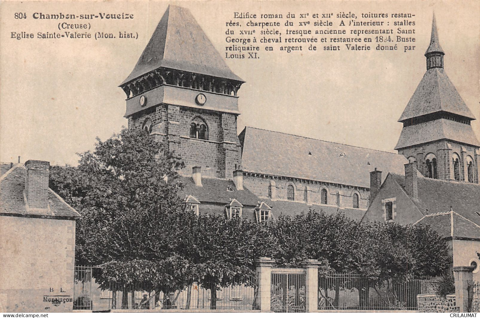 23-CHAMBON SUR VOUEIZE-N°T5037-C/0133 - Chambon Sur Voueize