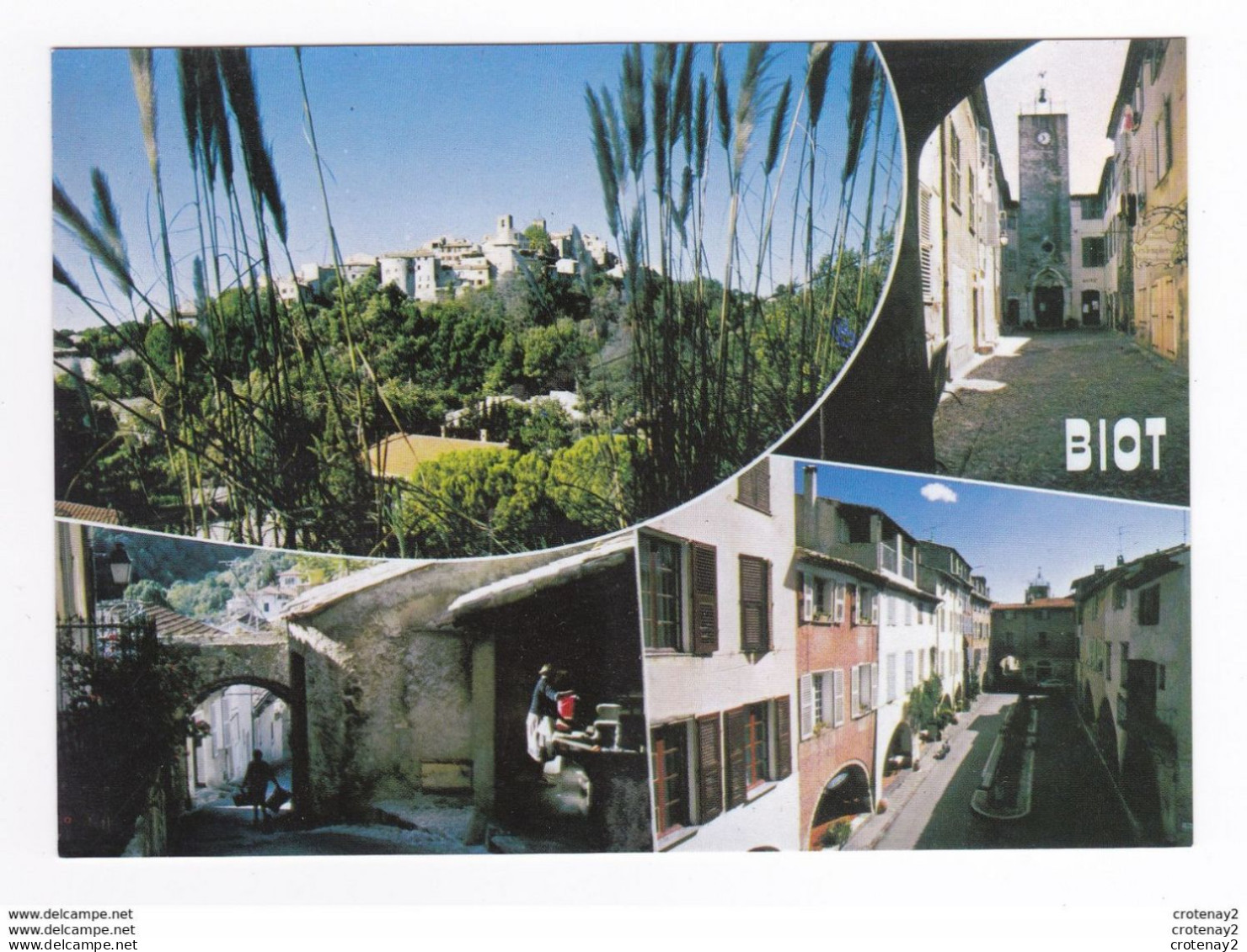 06 BIOT Multivues N°68 Centre Artistique De La Côte D'Azur En 1984 - Biot