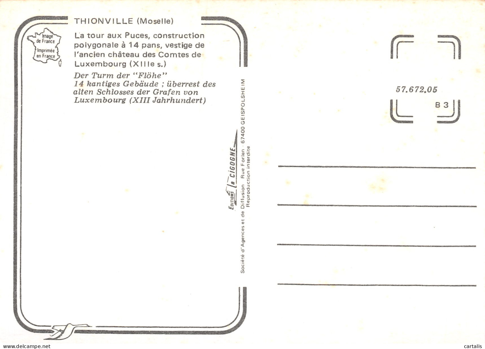 57-THIONVILLE-N°3709-B/0357 - Thionville