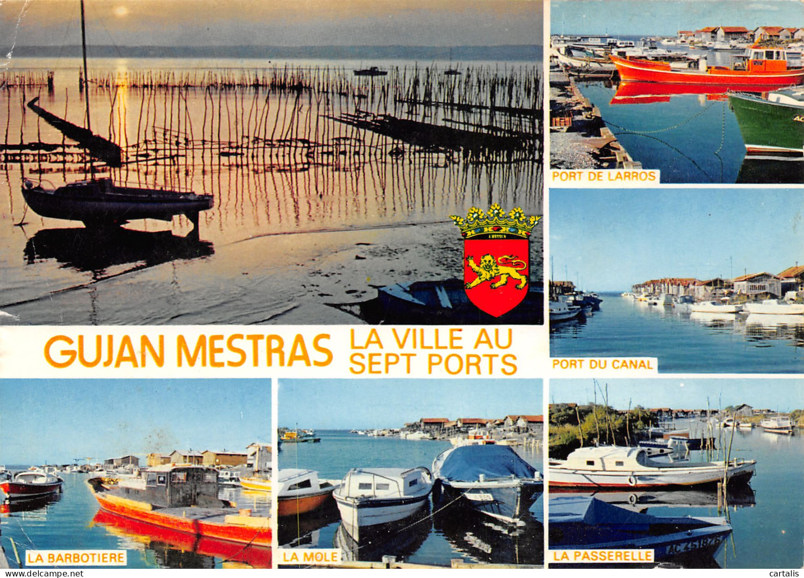 33-GUJAN MESTRAS-N°3709-B/0185 - Gujan-Mestras