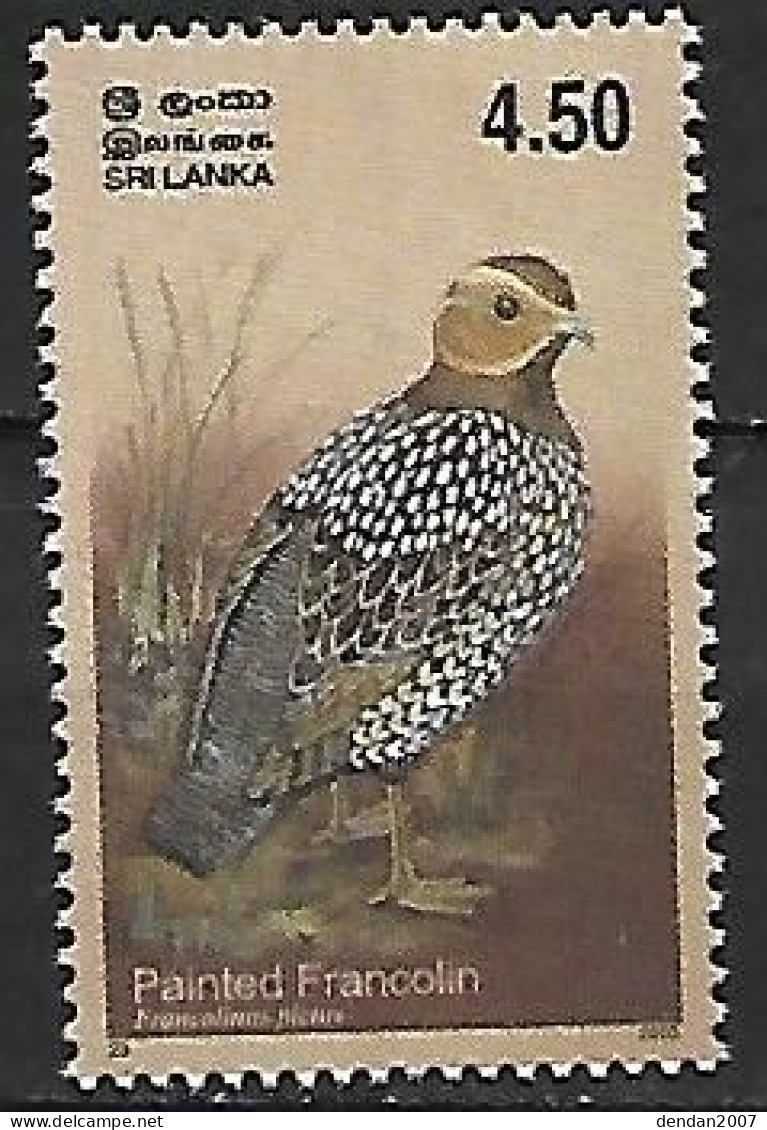 Sri Lanka - MNH ** 2003 :     Painted Francolin  -  Francolinus Pictus - Gallinaceans & Pheasants