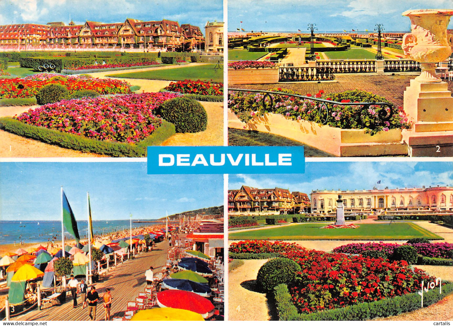 14-DEAUVILLE-N°3709-D/0325 - Deauville