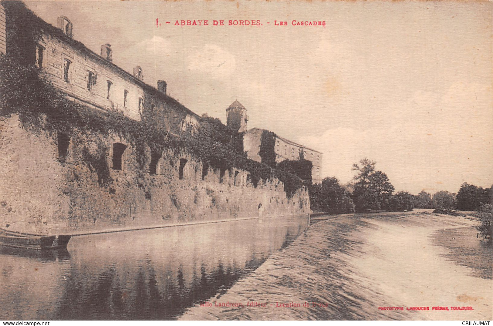 40-SORDES ABBAYE-N°T5038-C/0171 - Sore