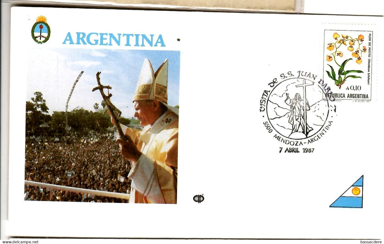 79558 -   12  Enveloppe Voyage Du Pape JEAN  PAUL  II - Storia Postale