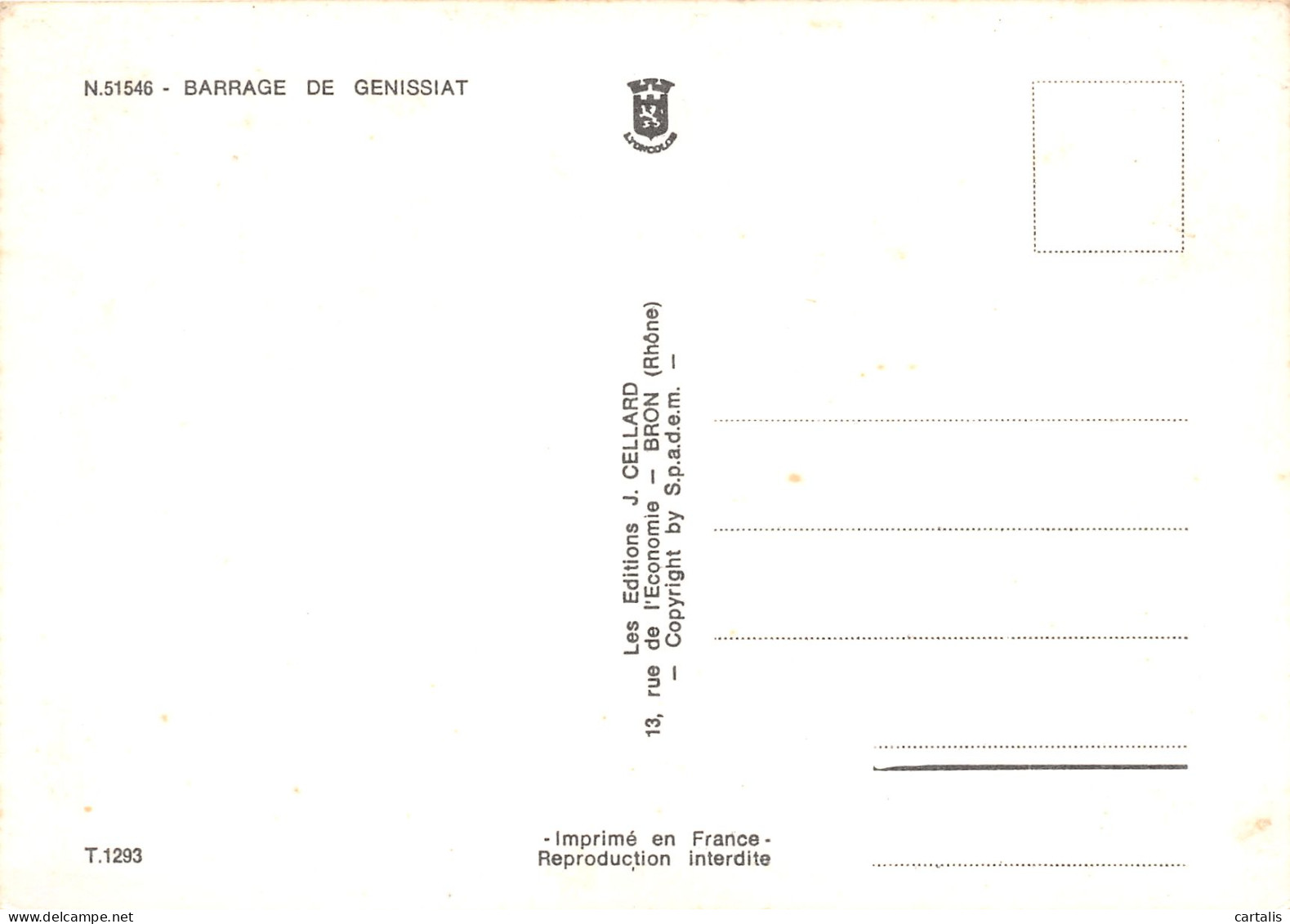 01-GENISSIAT-N°3711-B/0013 - Génissiat