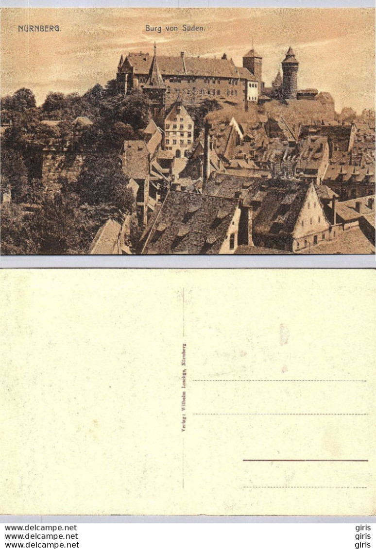 Allemagne - Bavière - Nürnberg - Burg Von Süden - Neuburg