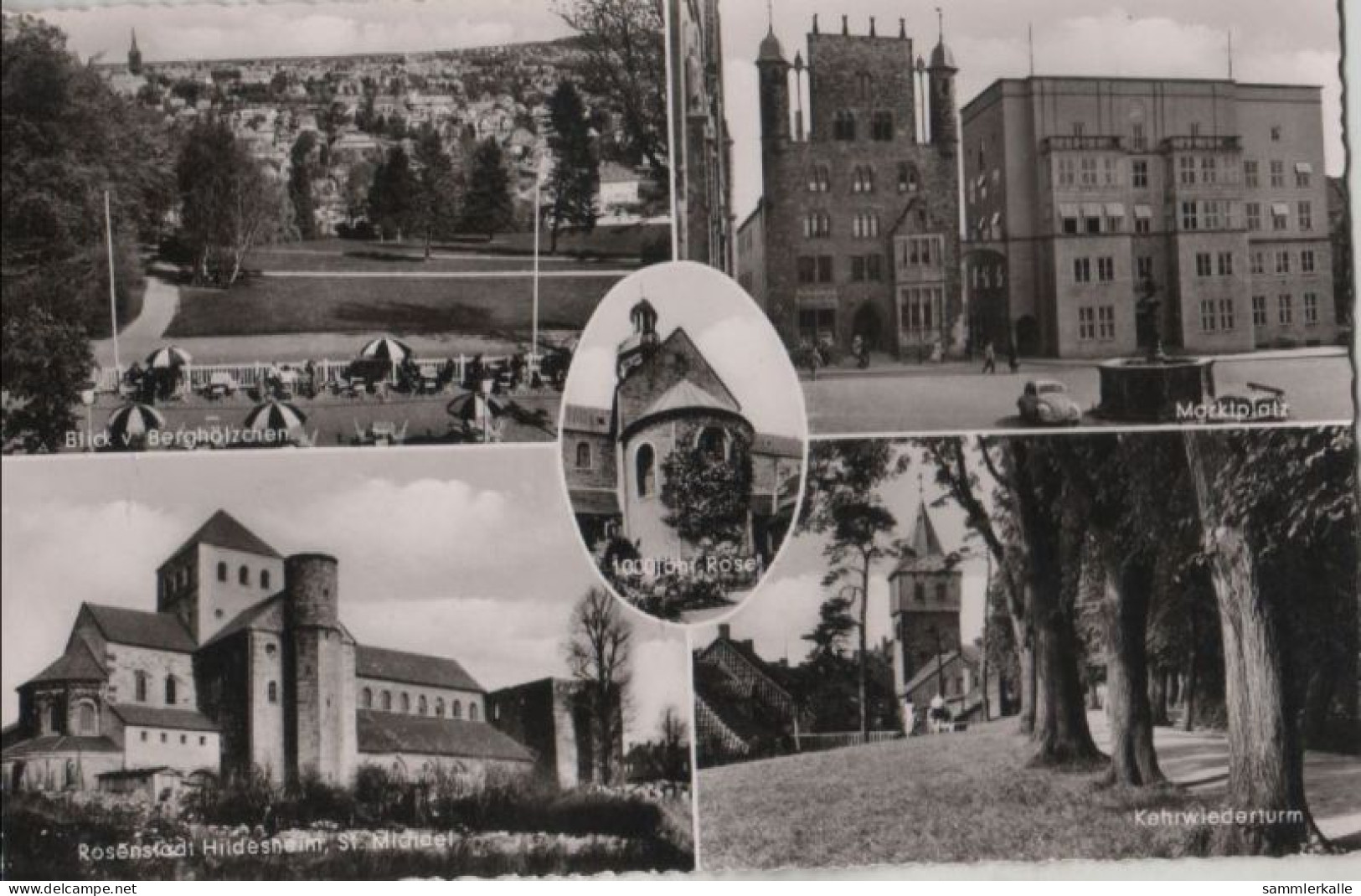 55071 - Hildesheim - U.a. Marktplatz - Ca. 1960 - Hildesheim