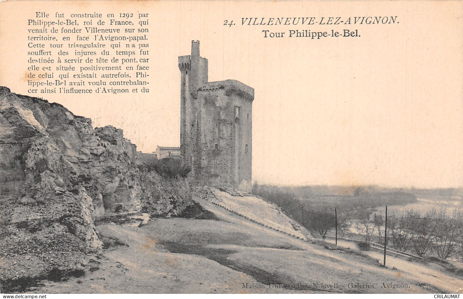 30-VILLENEUVE LES AVIGNON-N°T5039-A/0207 - Villeneuve-lès-Avignon