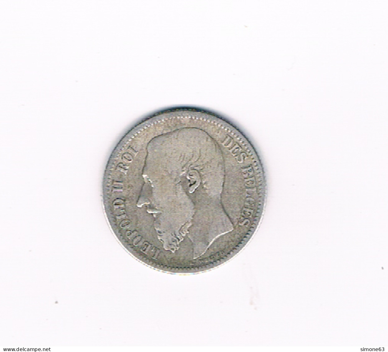 2 FRANCS  LEOPOLD  1868 - 2 Francs