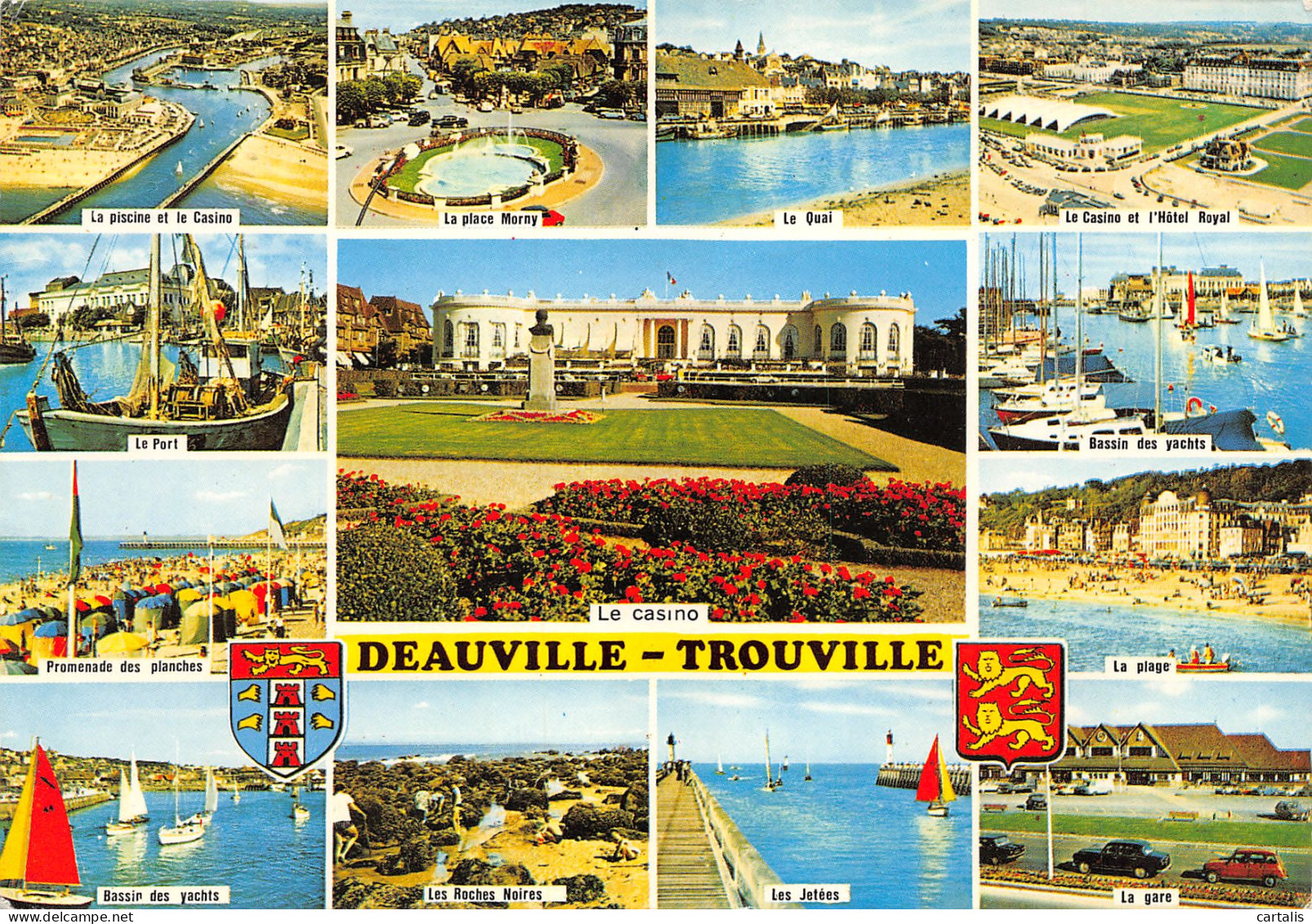 14-DEAUVILLE TROUVILLE-N°3713-A/0323 - Deauville