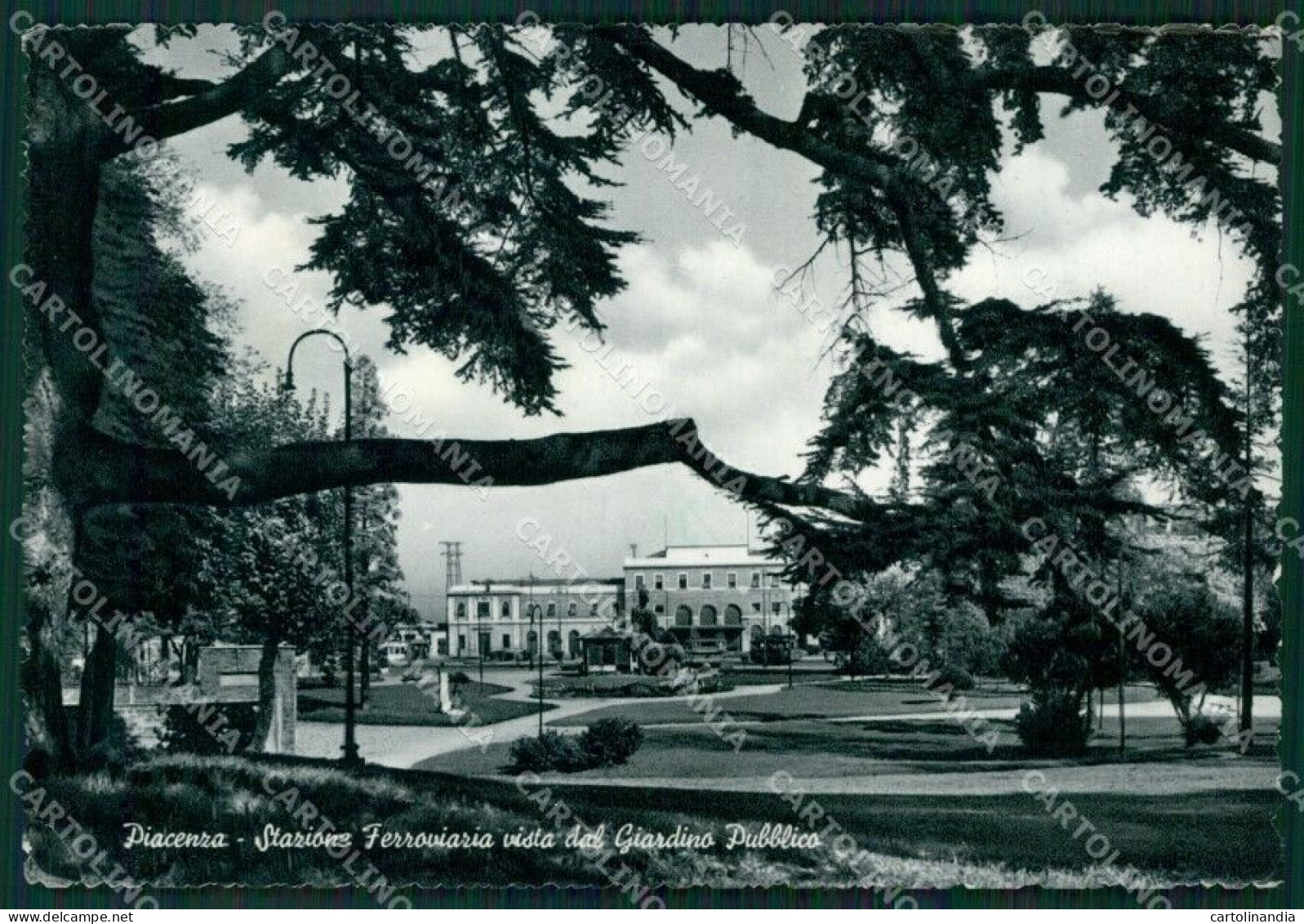 Piacenza Città Stazione PIEGHINA Foto FG Cartolina KV7901 - Piacenza