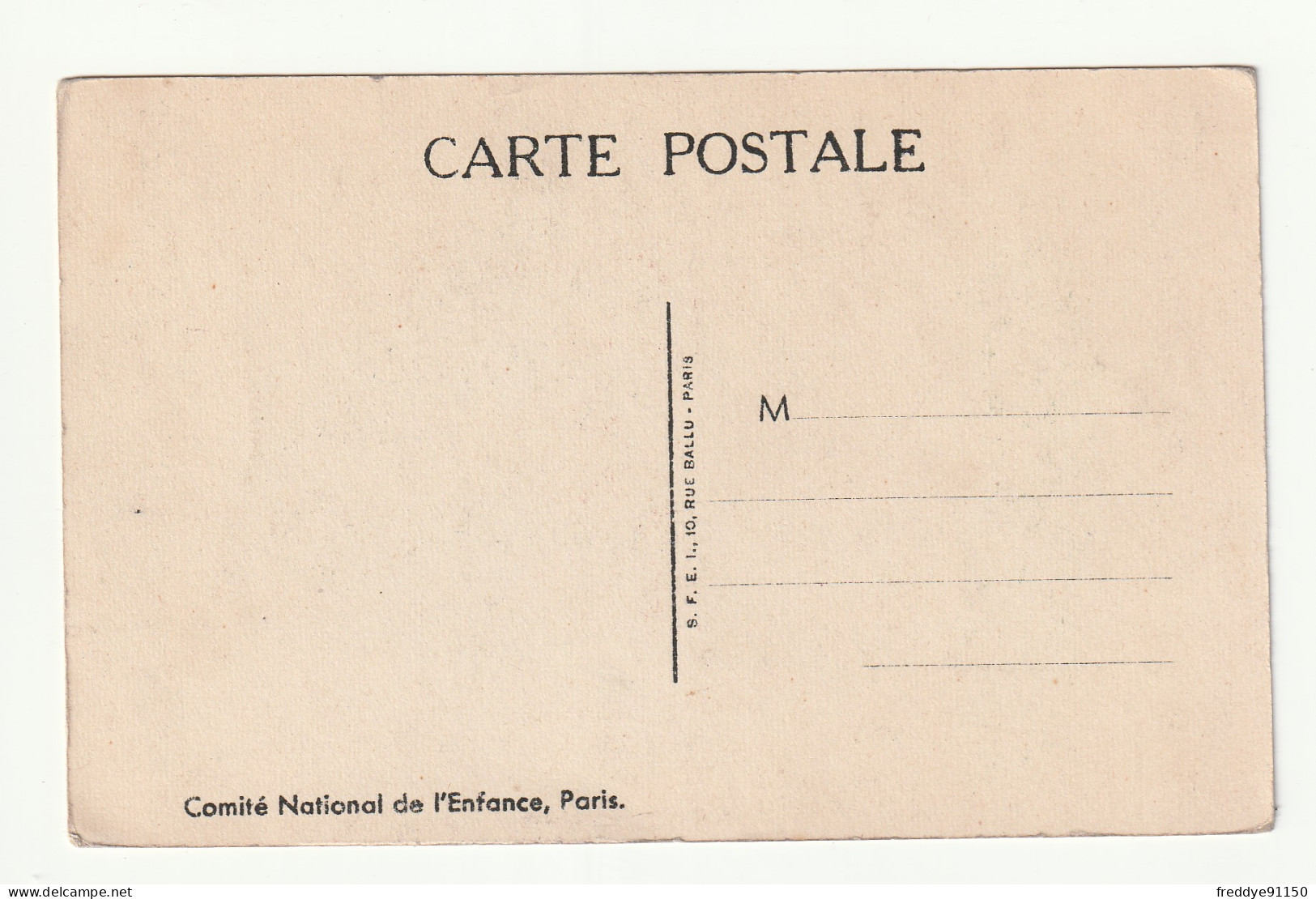 CPA Le Loup Et L'Agneau . Semaine Nationale De L'enfance . F. Lesourt Le But - Contes, Fables & Légendes