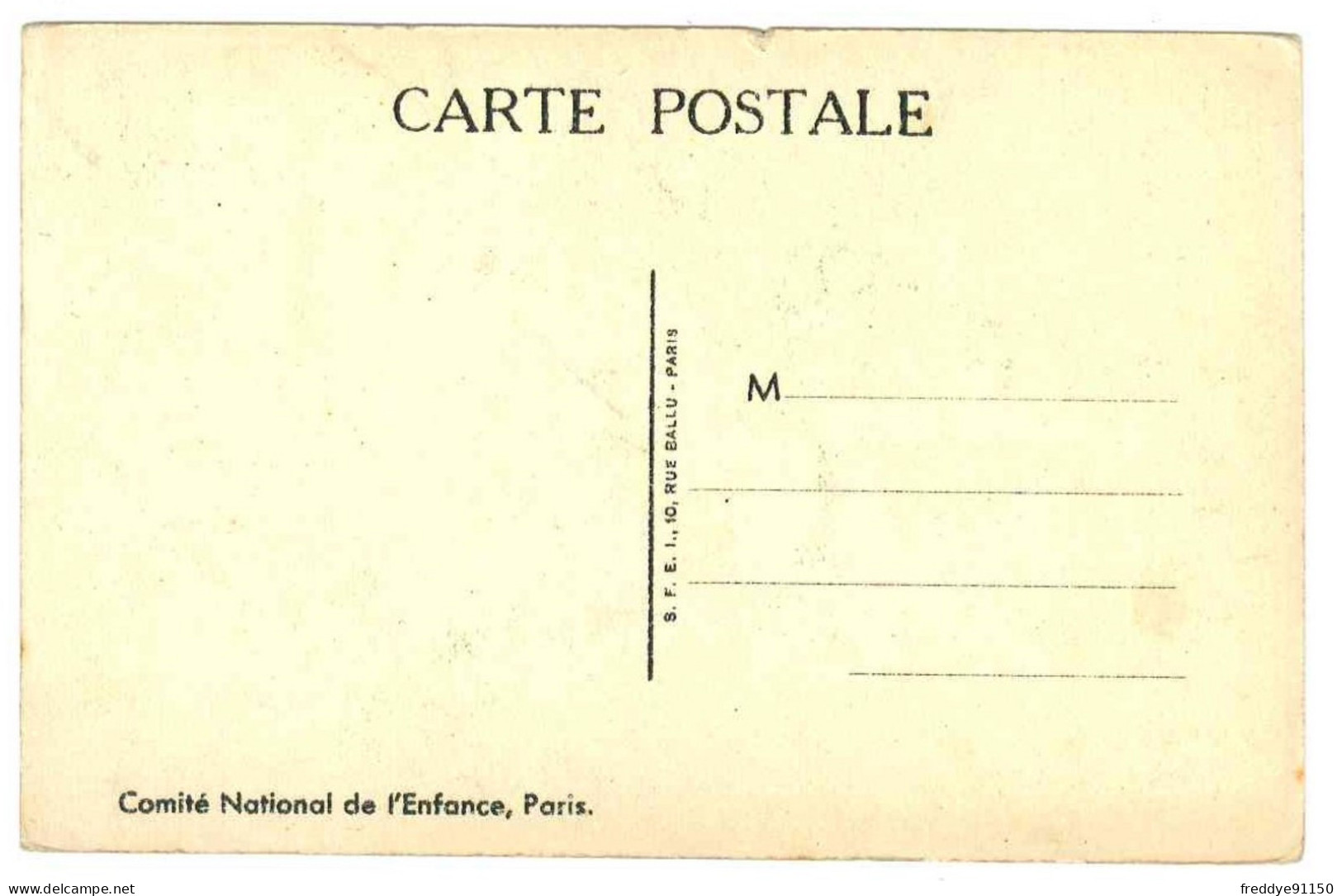 CPA Les Canards Et La Tortue. Semaine Nationale De L'enfance . F. Lesourt Le But - Contes, Fables & Légendes