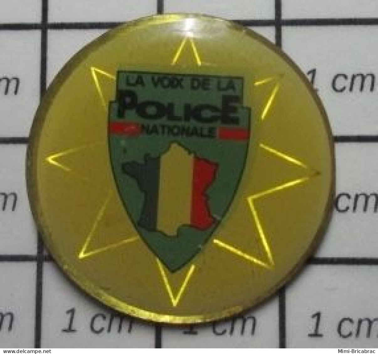 413B Pin's Pins / Beau Et Rare : MEDIAS / LA VOIX DE LA POLICE NATIONALE C'est Pas CNEWS ? - Medias