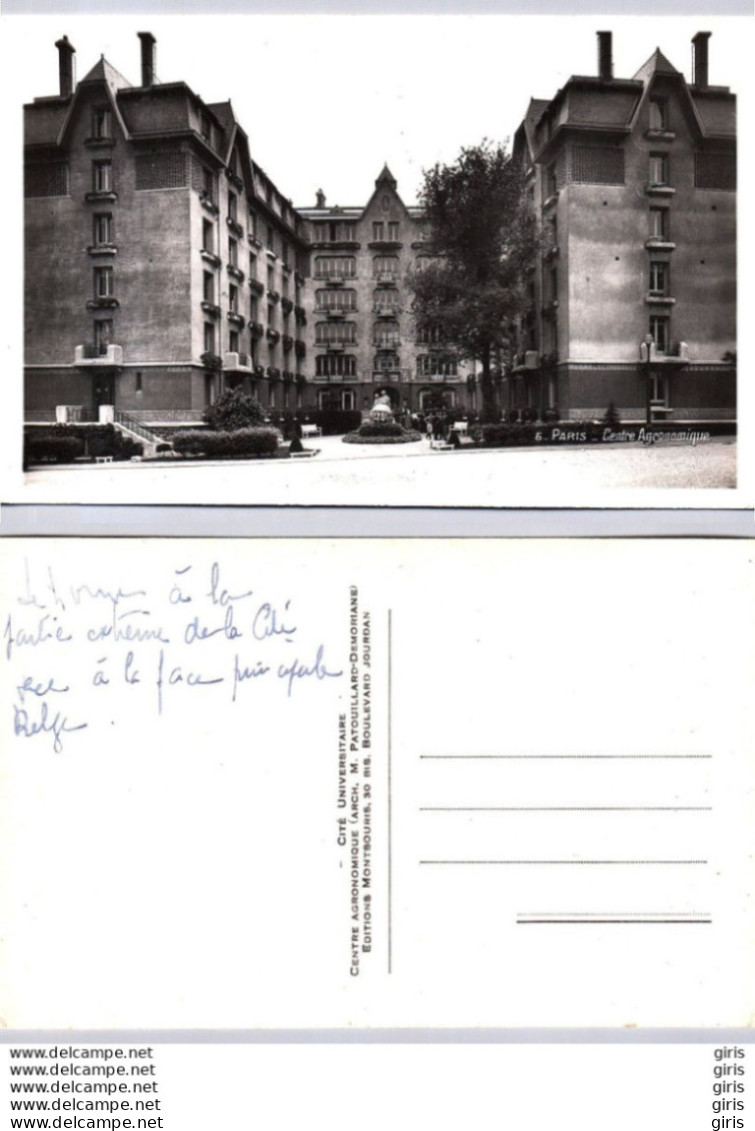 5 - Paris - Cité Universitaire - Centre Agronomique - Autres Monuments, édifices
