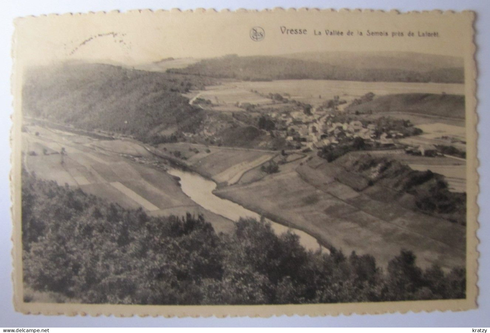 BELGIQUE - NAMUR - VRESSE-SUR-SEMOIS - La Vallée De La Semois Près De Laforêt - Vresse-sur-Semois