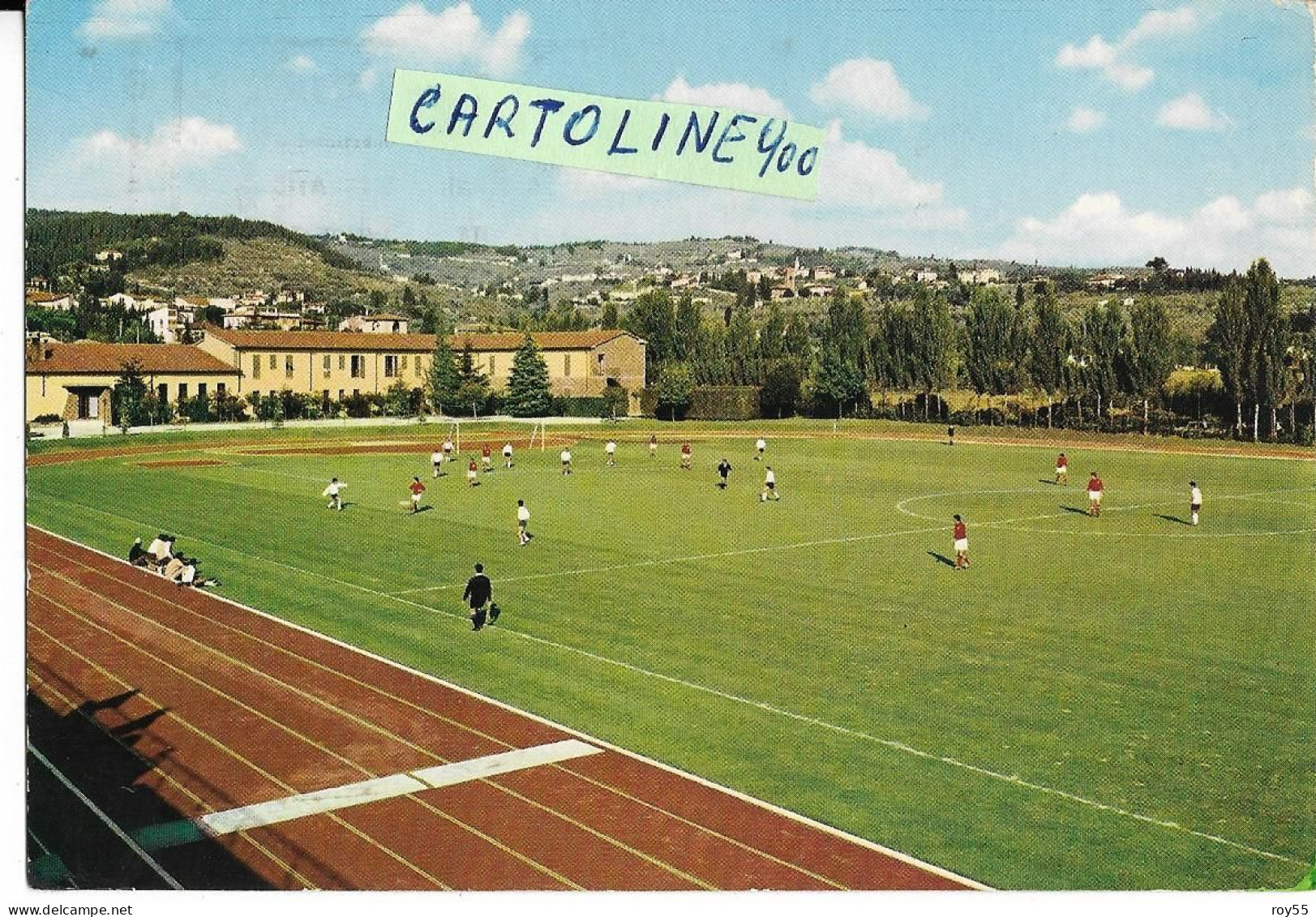 Stadio Stade Stadium Estadio Toscana Firenze  Coverciano Stadio Campo Sportivo Ridolfi Veduta Partita Di Calcio In Corso - Calcio