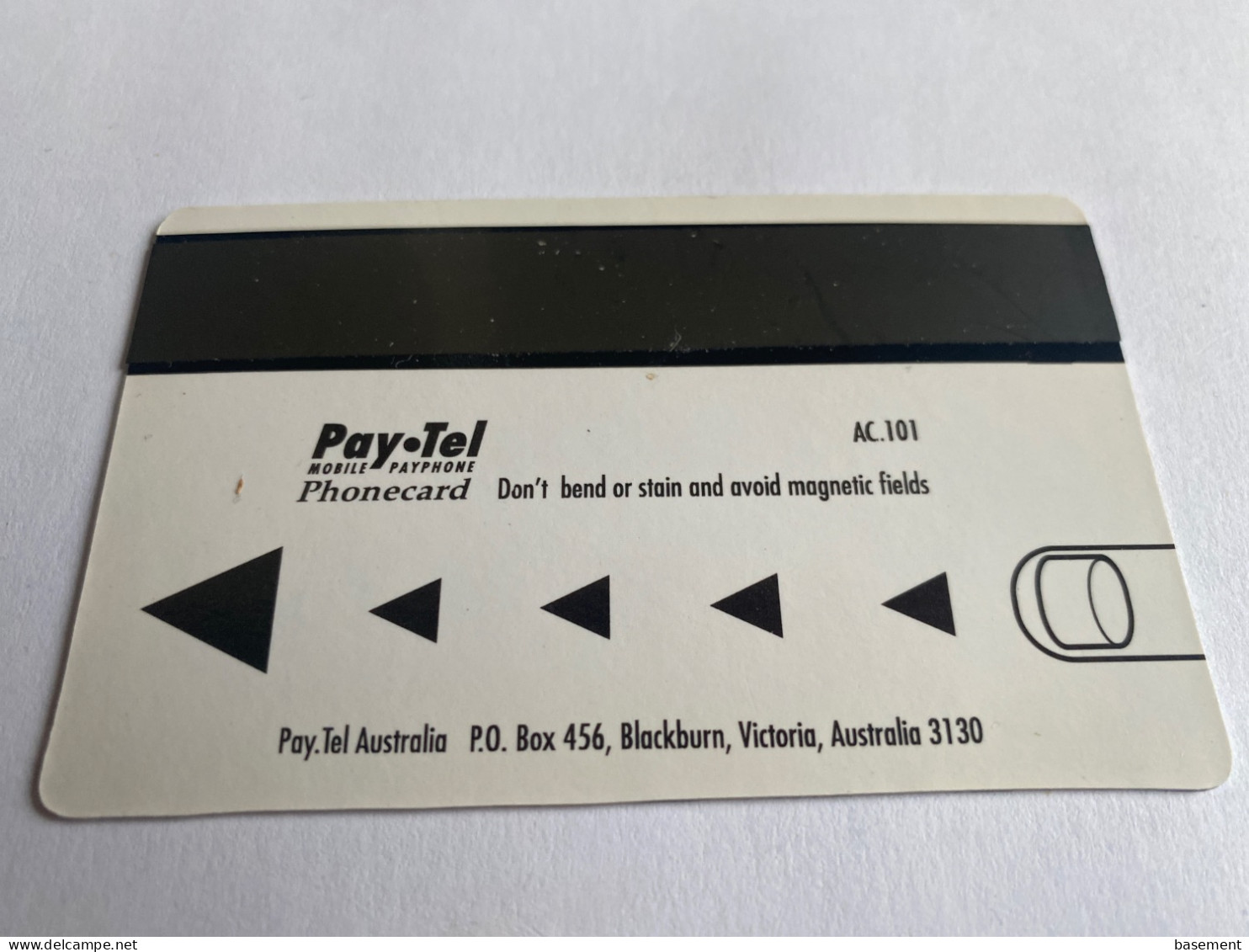 - 1 - Australia Pay Tel Magnetic Card - Australia