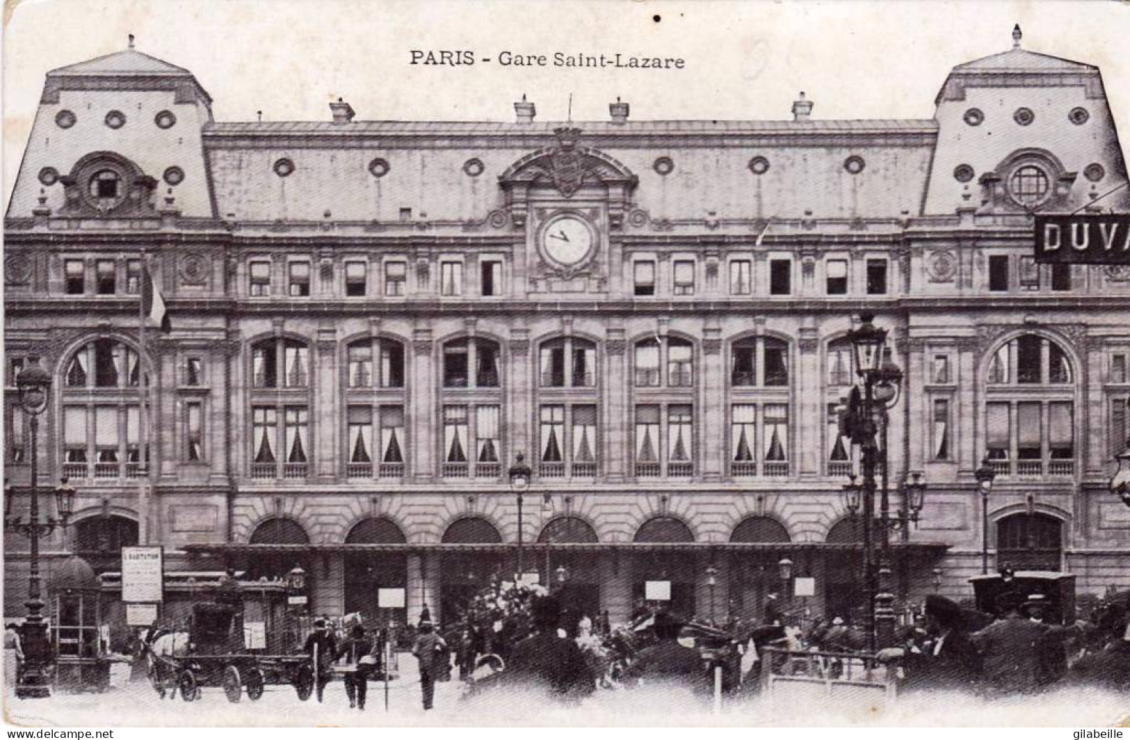 75 - PARIS -  La Gare Saint Lazare - Pariser Métro, Bahnhöfe
