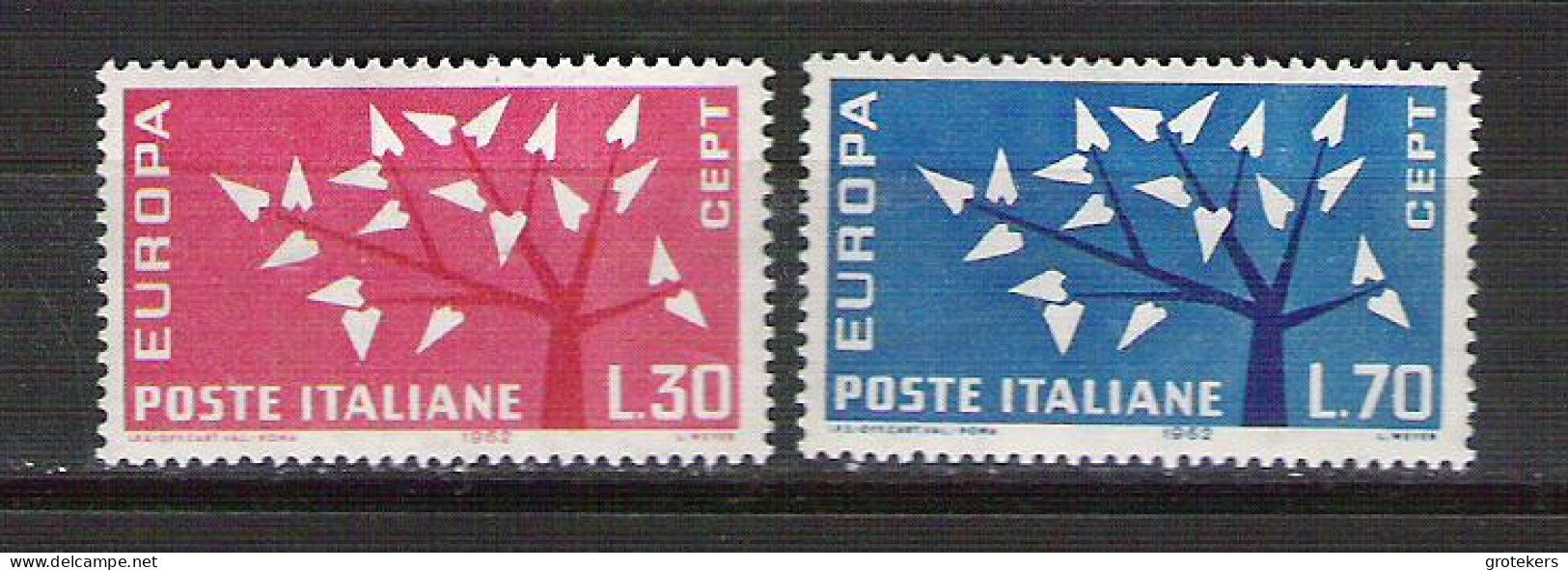 ITALIE Yvert 873/874  Europa 1962  ** - 1961-70: Mint/hinged