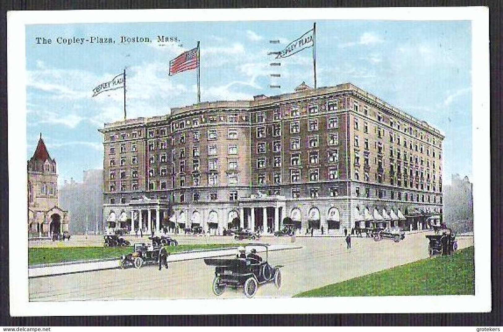 BOSTON (Mass) The Copley-plaza Sent 1922 - Boston