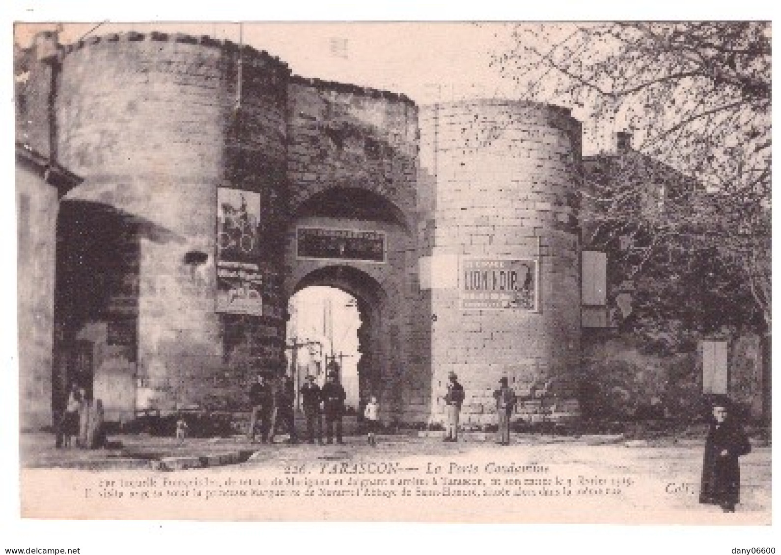 TARASCON - La Porte Condamine   (carte Animée) - Tarascon