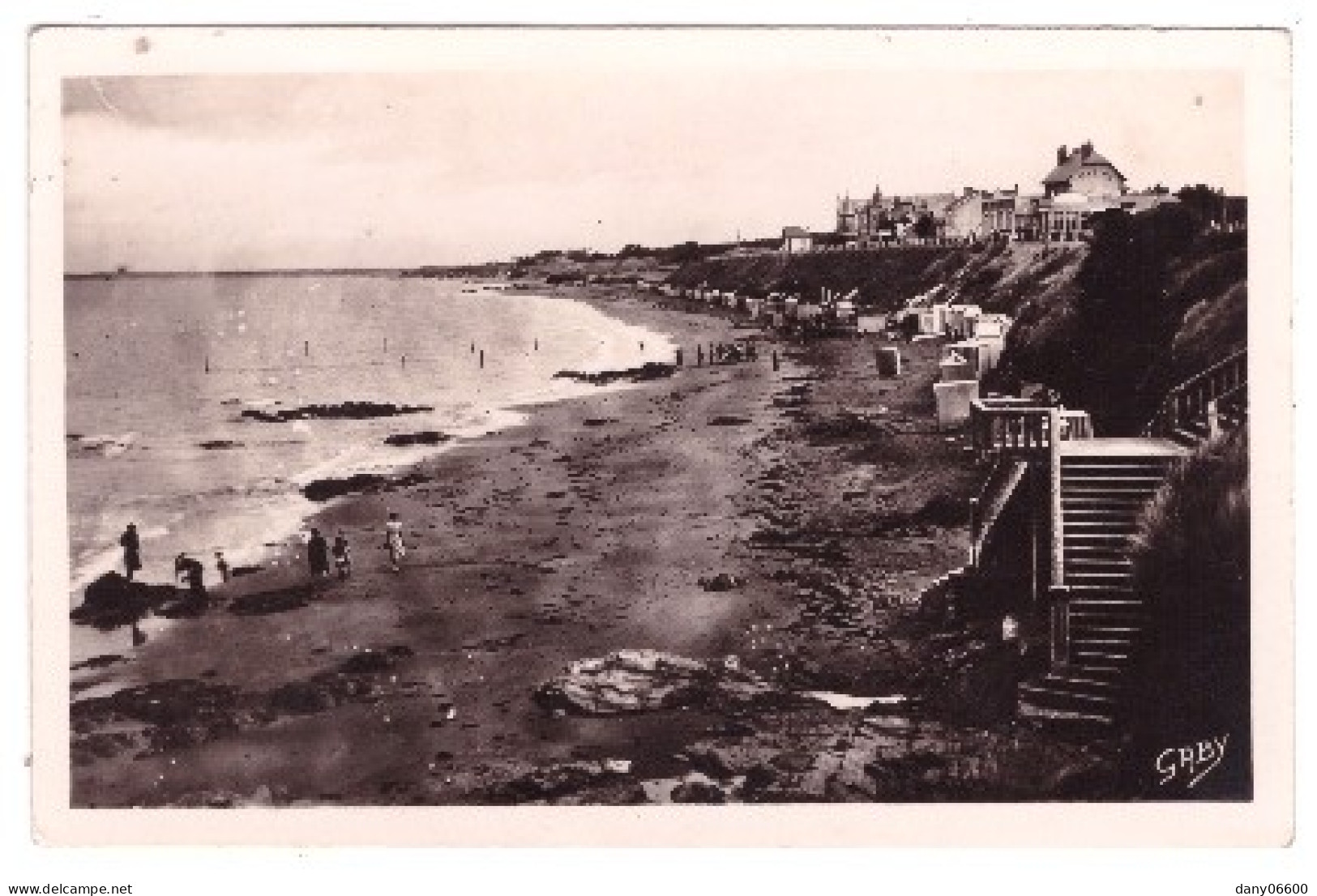 THARON PLAGE - La Plage (carte Photo Animée) - Tharon-Plage