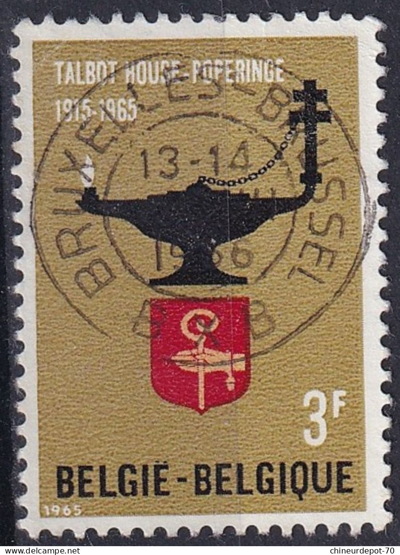 TALBOT HOUSE POPERINGE CACHET BRUXELLES BRUSSEL - Used Stamps