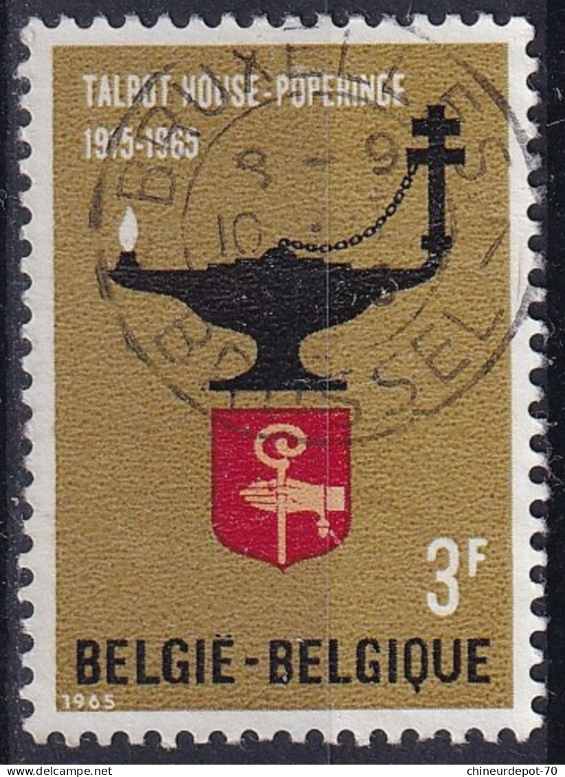 TALBOT HOUSE POPERINGE CACHET BRUXELLES BRUSSEL - Used Stamps