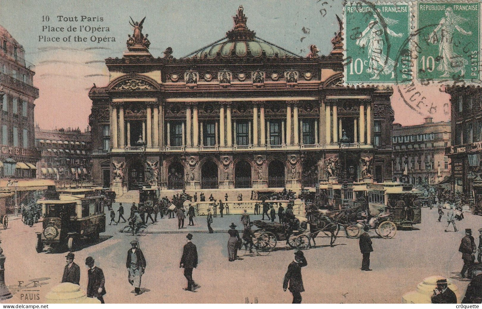 # 75000 PARIS / OPERA GARNIER De 1910 à 1950 En 12 CARTES POSTALES - Autres Monuments, édifices