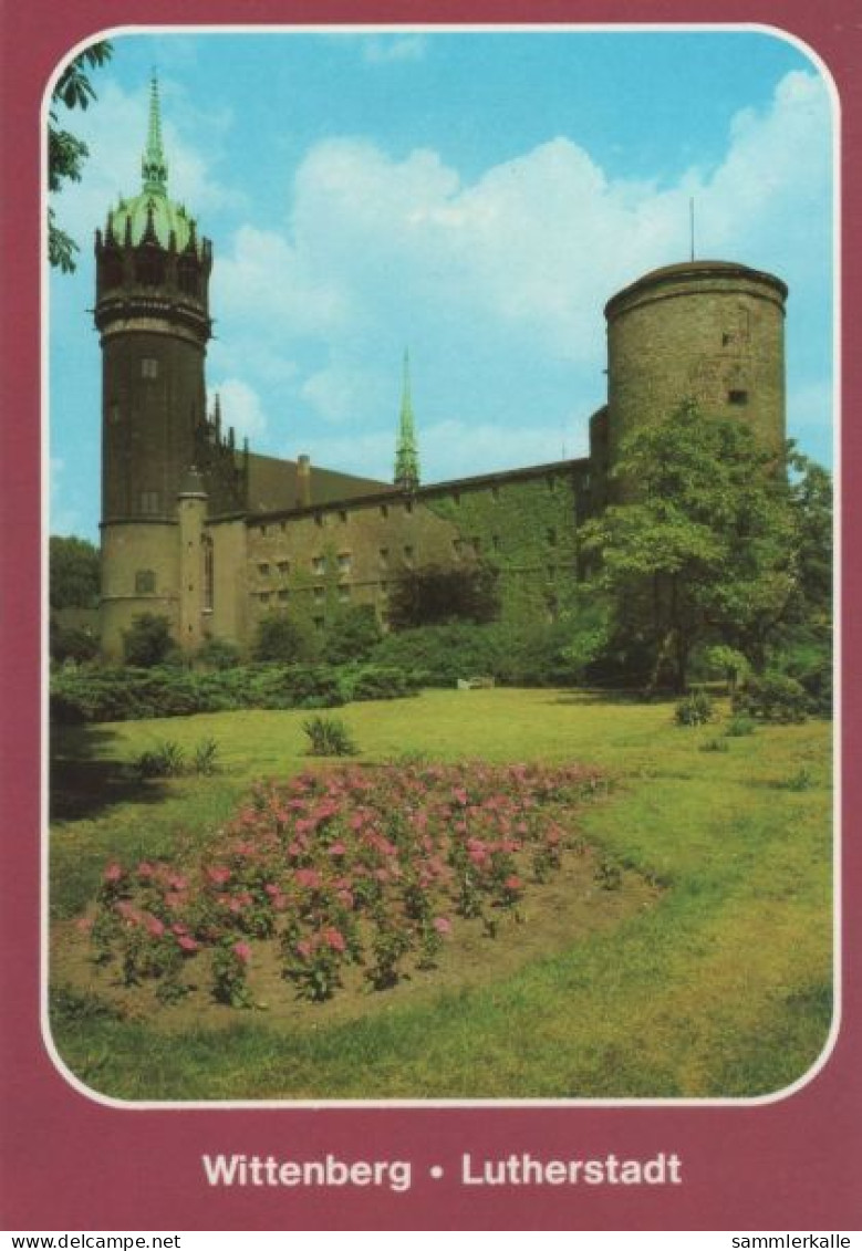 39345 - Wittenberg - Schloss Mit Schlosskirche - 1981 - Wittenberg