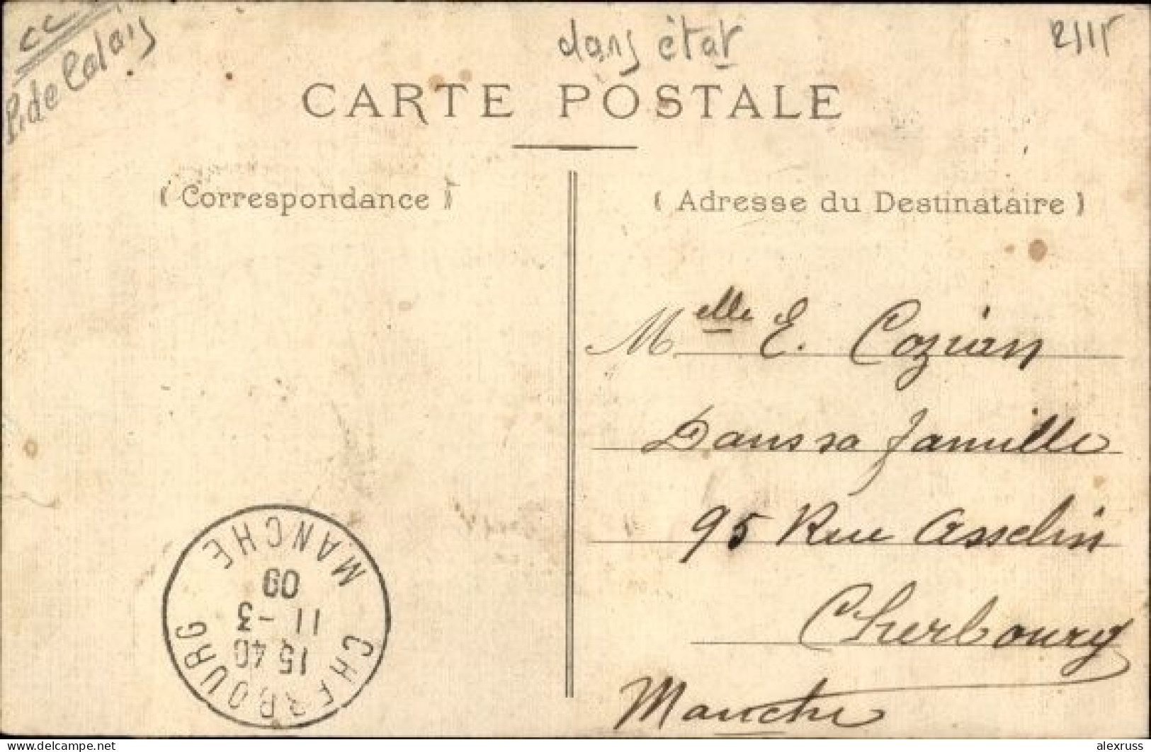 Postcard 1909 Saint Pol Pas De Calais, The College, Posted ! - Saint Pol Sur Ternoise