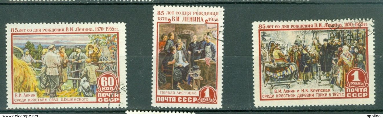 URSS   Michel  1756/1758  Ob  TB    - Used Stamps