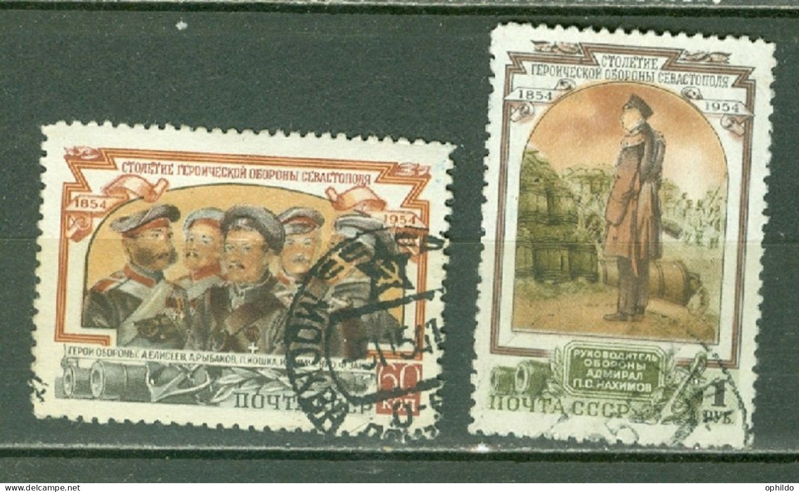 URSS  Michel   1729 Et 1730    Ob TB   - Usados