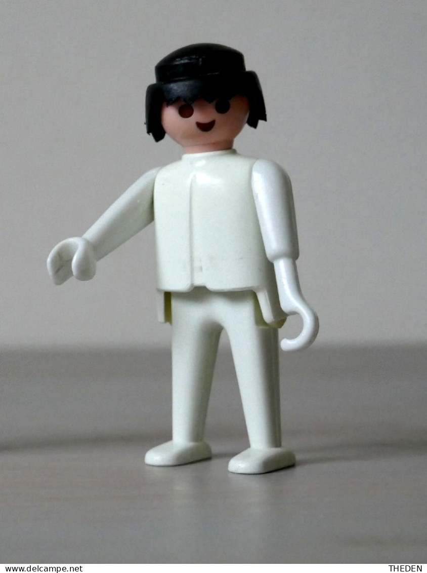 Playmobil, Figurine Pirate Main Crochet, Blanc ,vintage Série 3657 Pirate - Playmobil