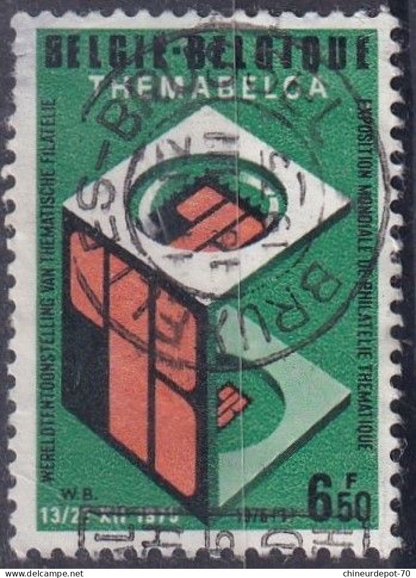 THEMABELCA CACHET BRUXELLES BRUSSEL - Used Stamps