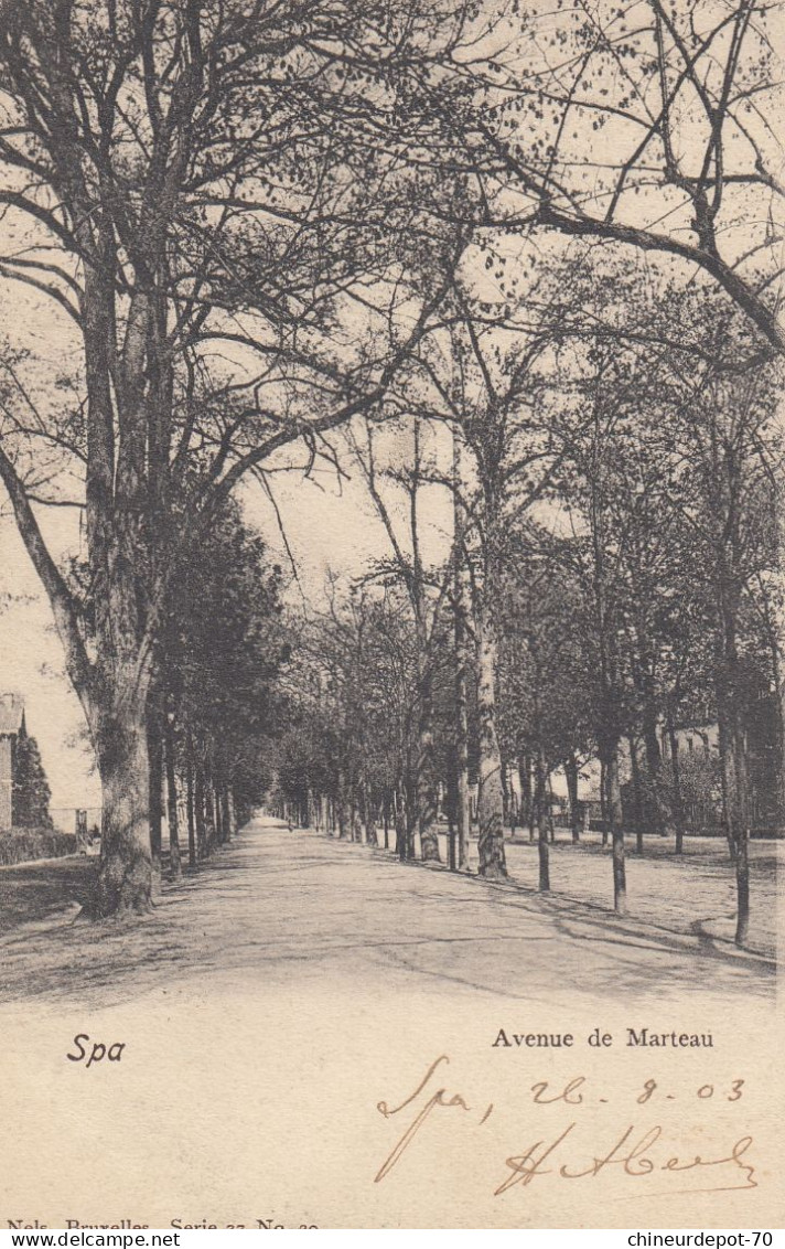 SPA   AVENUE DE MARTEAU - Spa