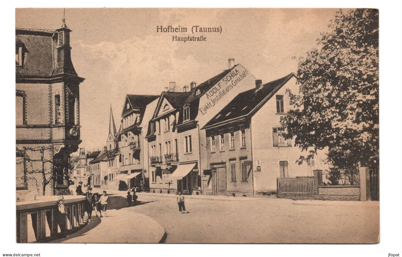 ALLEMAGNE - HOFHEIM Hauptstrasse, Adolph Schila - Hofheim