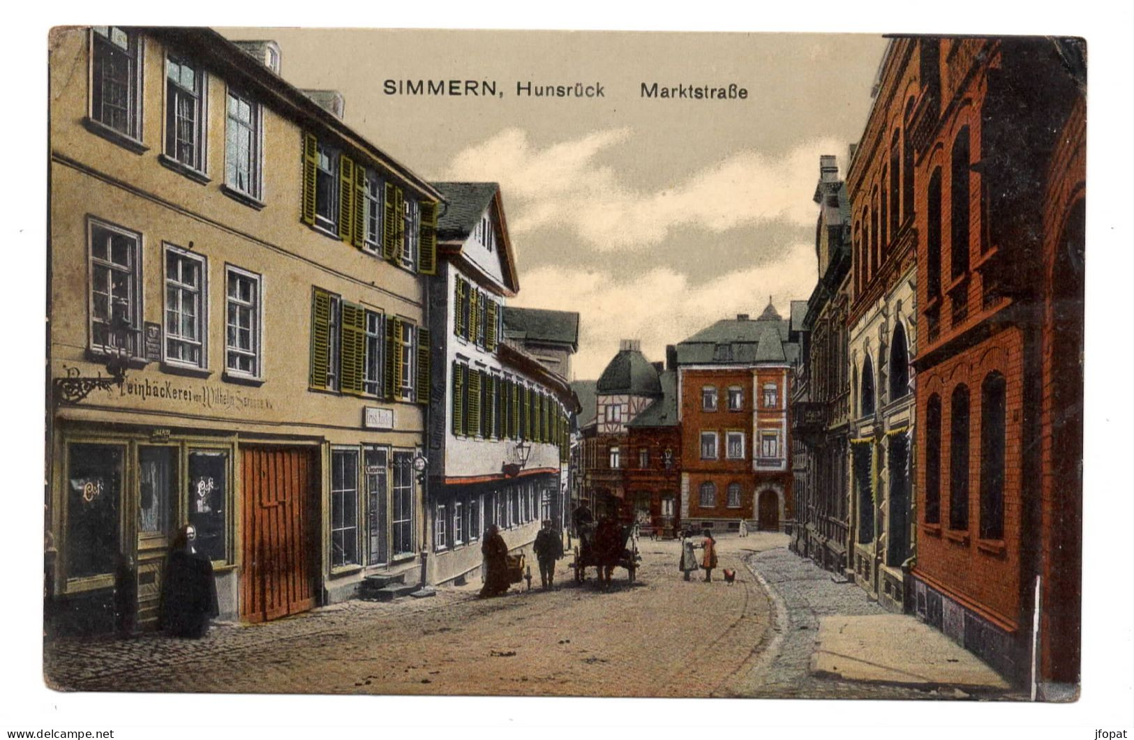 ALLEMAGNE - SIMMERN Hunsrück, Marktstrasse - Simmern