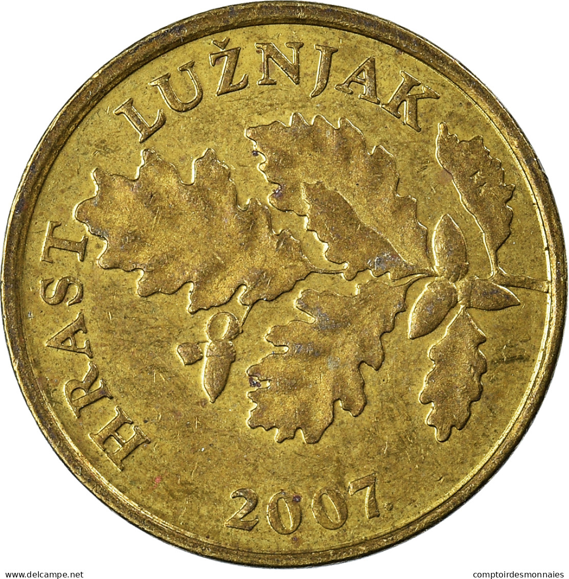 Monnaie, Croatie, 5 Lipa, 2007 - Croacia