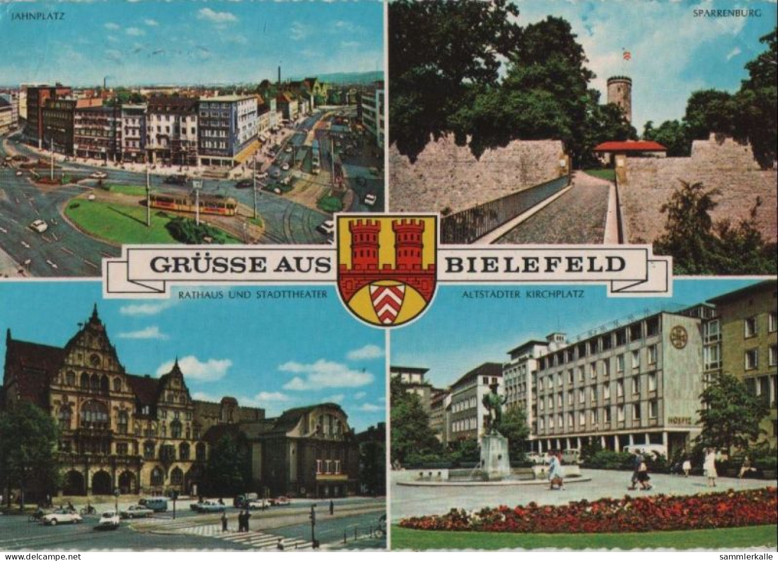 103184 - Bielefeld - U.a. Altstädter Kirchplatz - 1964 - Bielefeld