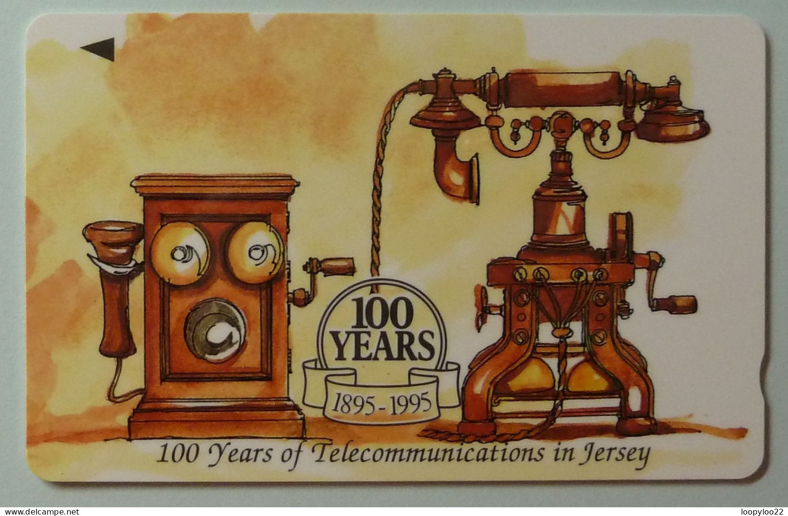 JERSEY - UK - GPT - 100 Years Of Telecommunications In Jersey -  Error Control - Used - R - Sonstige & Ohne Zuordnung