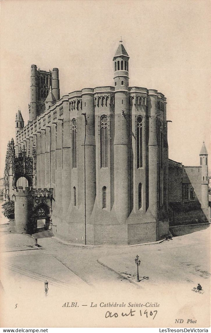FRANCE - Albi - Vue De La Cathédrale Sainte Cécile - N D Phot - Vue Générale - Carte Postale Ancienne - Albi