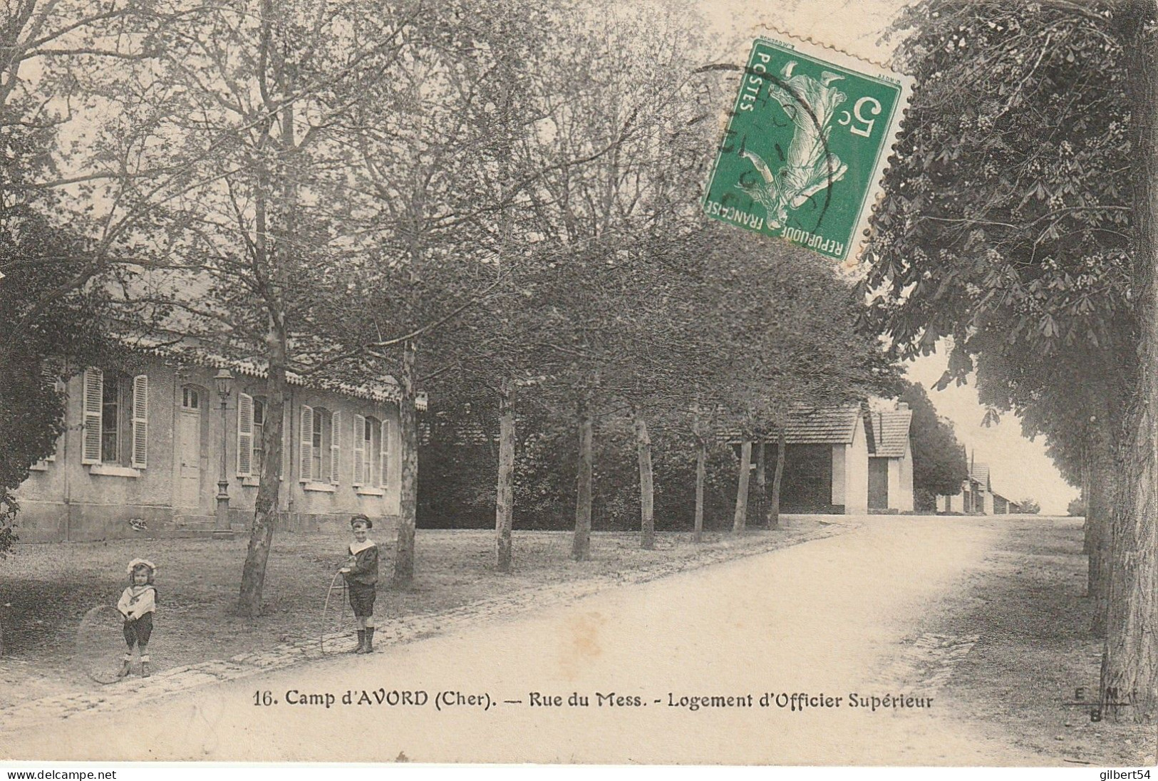 CAMP D'Avord -18- Rue Du Mess - Logement D'Officier Supérieur. - Avord