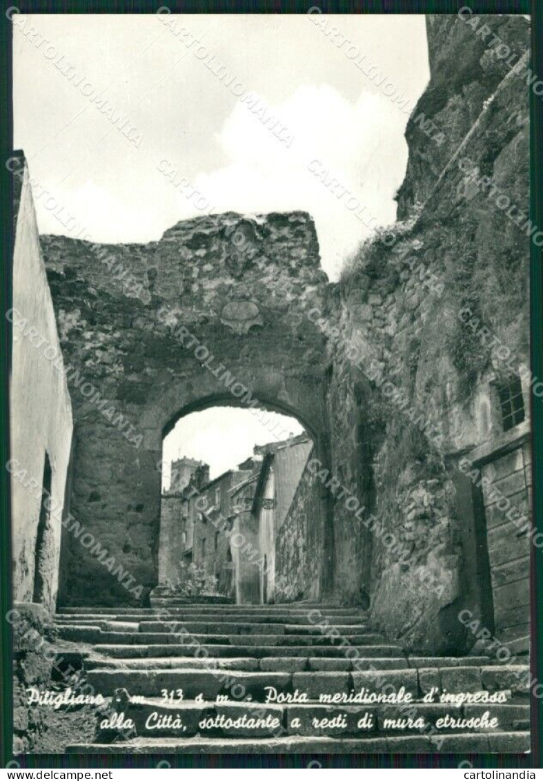 Grosseto Pitigliano Porta Meridionale Foto FG Cartolina KV7965 - Grosseto