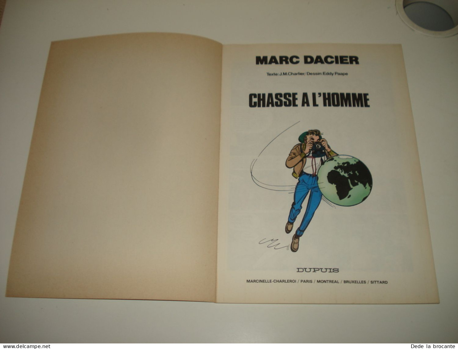 C54 / Marc Dacier  11  " Chasse à L'homme " 2em Série De 1982 Superbe état - Other & Unclassified