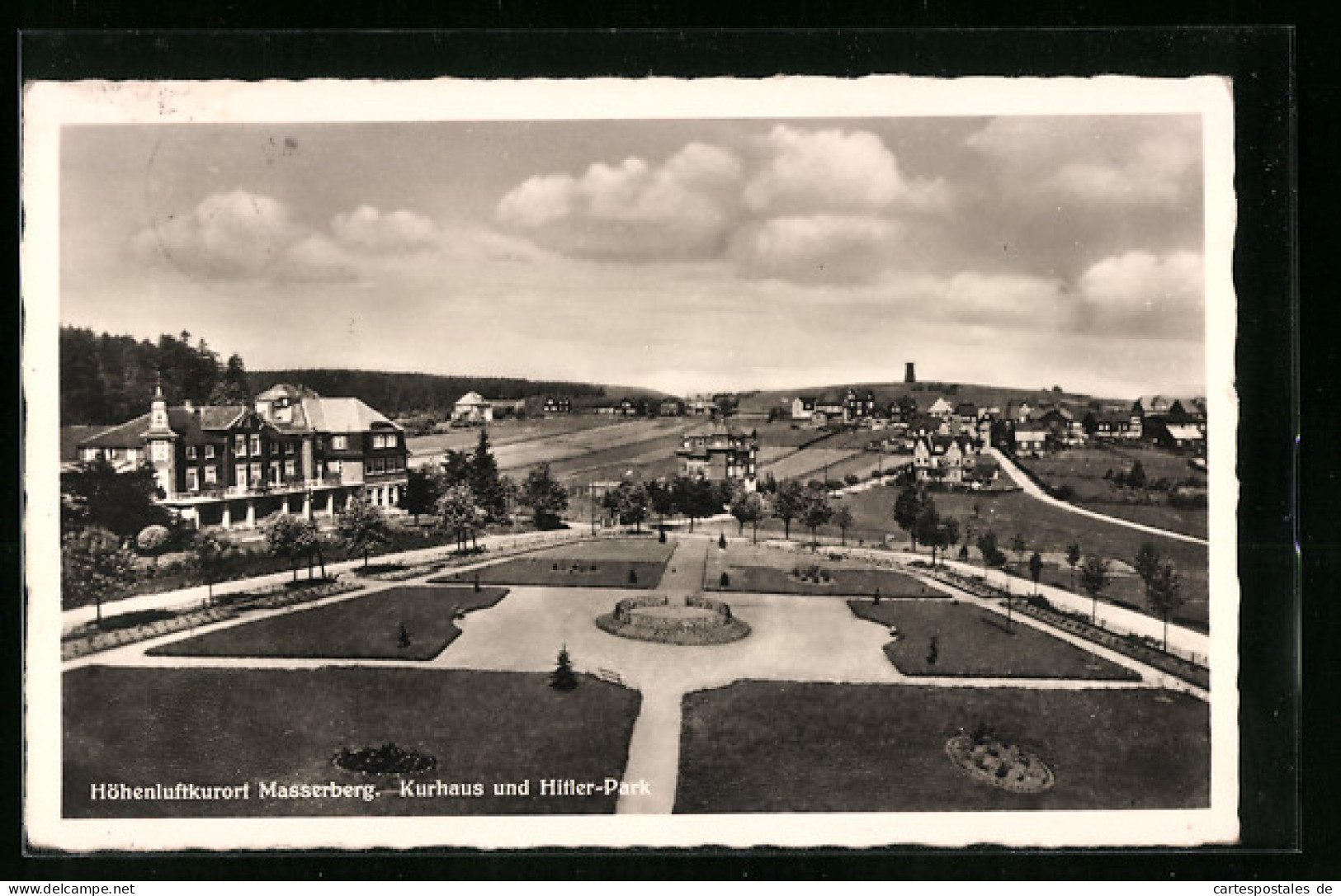 AK Masserberg, Kurhaus Und Park  - Masserberg